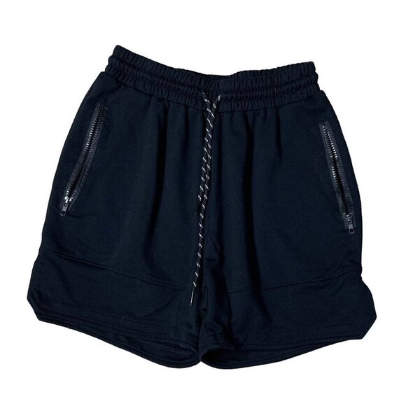 Coofandy Women's Elastic Waist Lounge Shorts Black Pull-On Size S Small - Picture 1 of 7